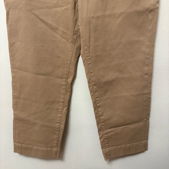 Everlane The Organic Straight-Leg Pant Toasted Coconut Tan Size 14 - Picture 6 of 13